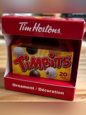 Tim Hortons 20 pack Timbits Ornament, 2014 Christmas Tree Collectibles